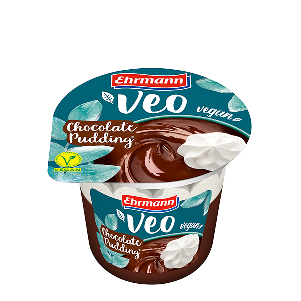 Ehrmann Veo Vegan Pudding Chocolate & Topping 175g