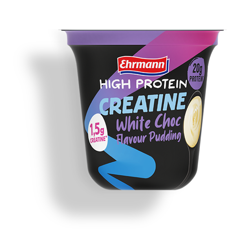 Ehrmann High Protein Creatine White Choc Pudding